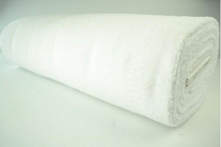 Witte badstof - Rol van 10 meter - Snelle verzending, Hobby en Vrije tijd, Stoffen en Lappen, 120 cm of meer, 200 cm of meer, Wit