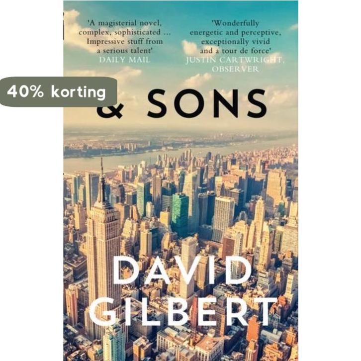 And Sons 9780007552818 David Gilbert, Boeken, Taal | Engels, Gelezen, Verzenden