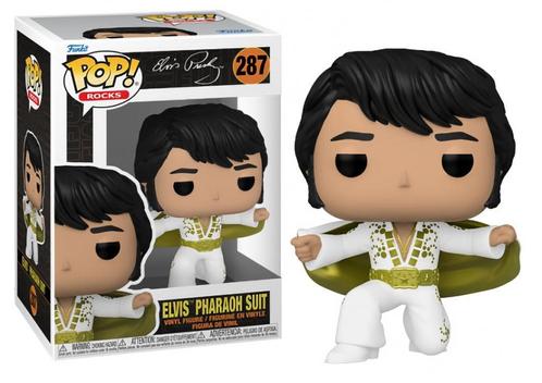 Funko Pop! Rocks 287 - Elvis Presley - Elvis Pharaoh Suit, Verzamelen, Muziek, Artiesten en Beroemdheden, Pop, Beeldje of Miniatuur