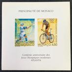 Monaco 1996 - MONACO, speciaal blok nr. 29, J.O. in, Postzegels en Munten, Gestempeld