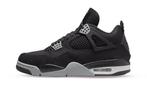 Air Jordan 4 Retro  Black Canvas  (GS) - Maat 38, Air Jordan, Nieuw, Ophalen of Verzenden, Sneakers of Gympen