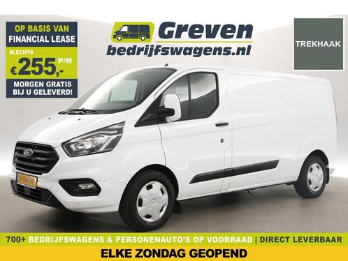 Ford Transit Custom 2.0 TDCI L2H1 Airco Cruise PDC €255pm, Auto's, Bestelauto's, Handgeschakeld, Diesel, Wit, Ford, Verzenden