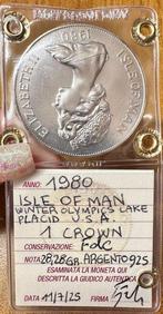 Isle of Man (Brits Kroonbezit). Elizabeth II. Crown 1980