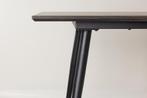 Moderne Eettafel Kehlo Houtfineer Donkerbruin 220x100 cm, Huis en Inrichting, Tafels | Eettafels, Verzenden, Nieuw