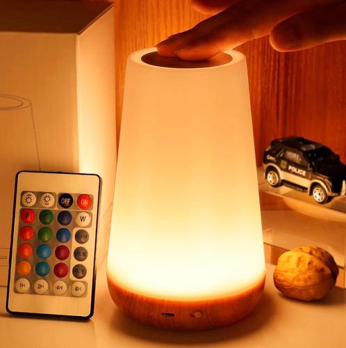 LED Tafellamp Touch Sensor, Oplaadbaar, Dimbaar, 13 Kleuren, Huis en Inrichting, Lampen | Tafellampen, Nieuw, Minder dan 50 cm
