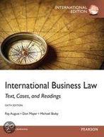 International Business Law Interna 9780273768616, Boeken, Verzenden, Zo goed als nieuw