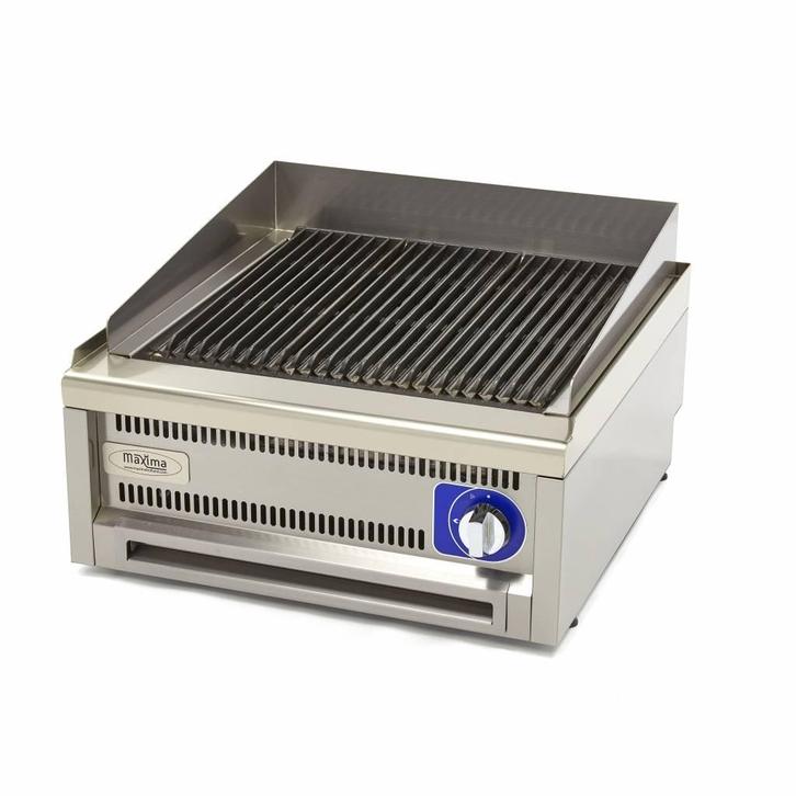 Chargrill Horeca - Dubbel - 60 cm Diep - Gas, Zakelijke goederen, Horeca | Keukenapparatuur, Nieuw in verpakking, Fornuis, Frituur en Grillen
