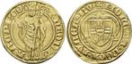Goud-gulden o Jahr 1428 Koeln-erzbistum Dietrich Ii von M..., Postzegels en Munten, Munten | Europa | Niet-Euromunten, Verzenden
