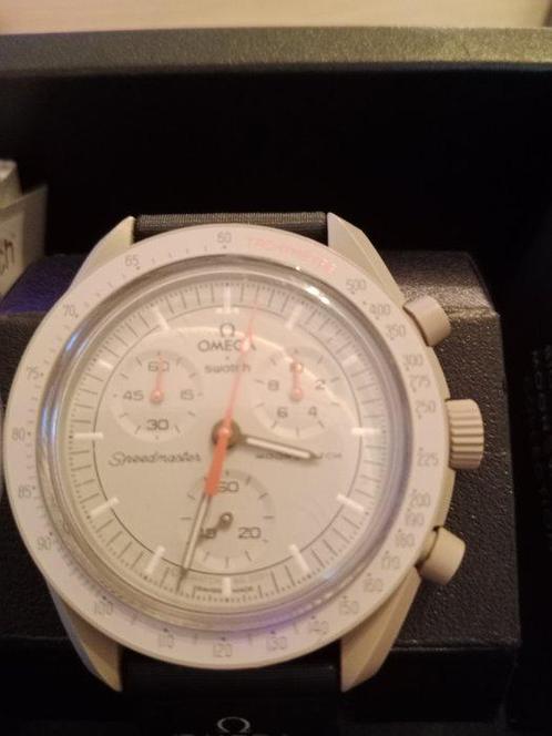 Omega x Swatch - MoonSwatch - Mission to Jupiter - Zonder, Sieraden, Tassen en Uiterlijk, Horloges | Heren