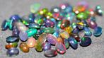 Ethiopische Multi Colour Zwarte Opaal - 8,93 ct. - Geen