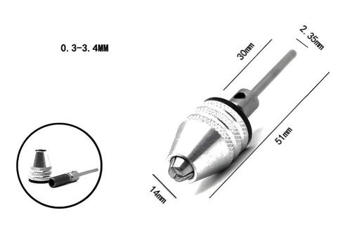 Snelspanboorhouder voor boormachines (0,3-3,4 mm, 2,35 mm s, Doe-het-zelf en Verbouw, Gereedschap | Handgereedschap, Nieuw, Ophalen of Verzenden