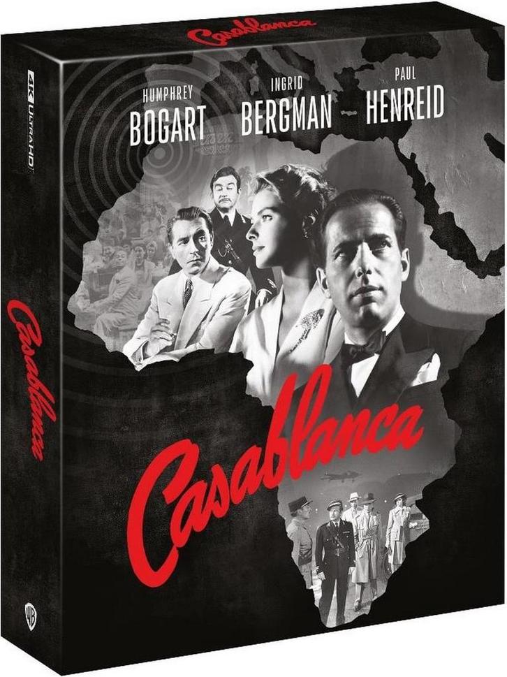 Casablanca (4K Ultra HD Blu-ray) (Geen Nederlandse, Cd's en Dvd's, Blu-ray, Verzenden