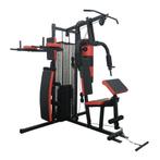 Krachtstation - home gym - met 68 kg gewicht - en bokszak, Ophalen of Verzenden, Nieuw