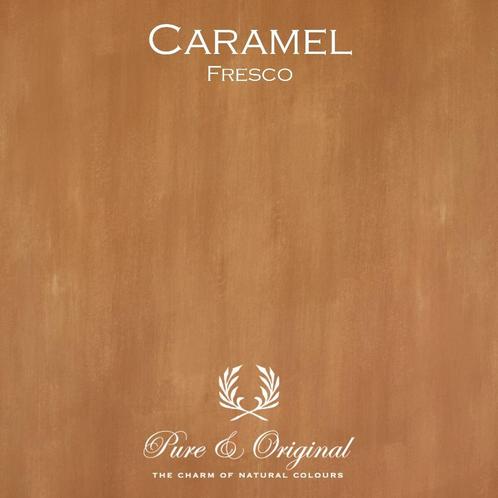 Pure & Original Fresco Caramel-0,3L, Doe-het-zelf en Verbouw, Verf, Beits en Lak, Overige kleuren, Nieuw, Ophalen of Verzenden