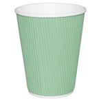 Fiesta Recyclable koffiebekers ribbelwand turquoise 225ml, Verzenden, Nieuw