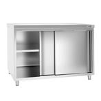 GGM Gastro | RVS werkkast ECO - 1400x600mm - met | ASFK146, Verzenden, Nieuw in verpakking, Meubilair