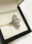 Art Deco Navette Diamond Ring 0.75 crt Diamant G/VVS2
