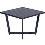 Ivy bijzettafel  62,5x625,5xH47 cm aluminium antraciet, Tuin en Terras, Ophalen of Verzenden, Nieuw, Aluminium