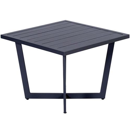 Ivy bijzettafel  62,5x625,5xH47 cm aluminium antraciet, Tuin en Terras, Tuintafels, Nieuw, Aluminium, Ophalen of Verzenden