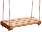 Esthetische houten schommel voor in de tuin - rood-wit, Ophalen of Verzenden, Nieuw