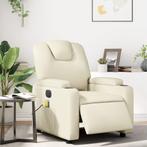 vidaXL Massagestoel verstelbaar elektrisch kunstleer, Huis en Inrichting, Fauteuils, Verzenden, Nieuw