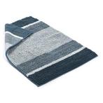 Badmat | Differnz (90 x 60 cm, Microfiber, Blauw), Verzenden, Nieuw