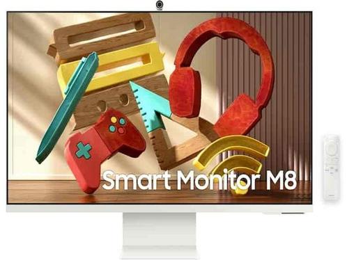 Samsung Smart Monitor M8 32 inch Wit, Huis en Inrichting, Woonaccessoires | Overige, Nieuw, Verzenden