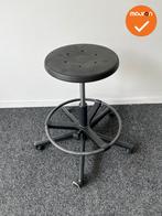 Zadelkruk - Zwart - In hoogte verstelbaar, Zakelijke goederen, Werkplek, Ophalen of Verzenden, Gebruikt, Bureau