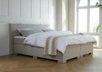 ACTIE! Boxspring Milano 160 200 Beige, Huis en Inrichting, Slaapkamer | Boxsprings, Verzenden, Beige, 200 cm, Modern