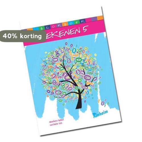 Blokboek rekenen 5 9789060523186 Marlene Rebel, Boeken, Schoolboeken, Zo goed als nieuw, Verzenden