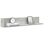 vidaXL Wandschappen 2 st 100x16,5x16,5 cm spaanplaat, Huis en Inrichting, Woonaccessoires | Wandplanken en Boekenplanken, Verzenden