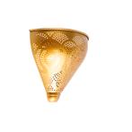 Oosterse wandlamp goud - Zayn, Nieuw, Overige stijlen