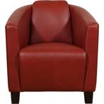 Leren fauteuil Press - Granada Rouge (rood) - Poten hout br, Huis en Inrichting, Fauteuils, Leren fauteuil Press - Granada Rouge (rood) - Poten hout bruin past perfect in uw interieur als u woonstijl: Eigentijds, Klassiek, Retro, Romantisch, Vintage is.