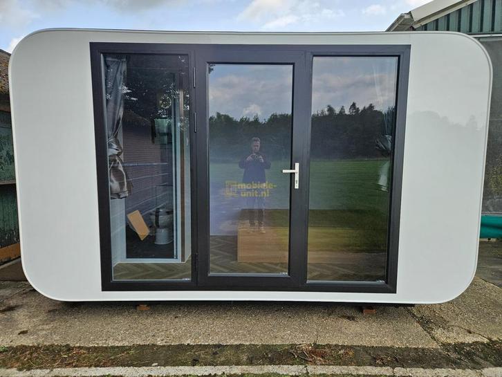 Tiny house mobiele slaapkamer unit tuinkamer tuin kantoor, Tuin en Terras, Tuinhuizen, 200 tot 400 cm, 3 ramen of meer, 250 tot 500 cm