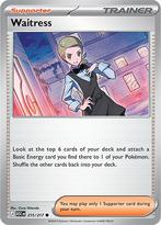 Waitress 215/217 Ascended Heroes, Ophalen of Verzenden, Nieuw, Losse kaart, Foil