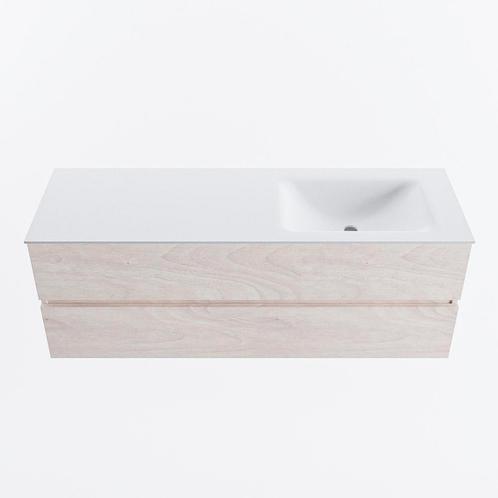 MONDIAZ VICA 140cm badmeubel onderkast Underlayment 2 lades., Doe-het-zelf en Verbouw, Sanitair, Bad, Nieuw, Ophalen of Verzenden