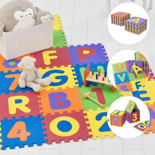 Kinderpuzzelmat - Kim - 36-delig - Bestaande uit letters & c, Kinderen en Baby's, Speelgoed | Kinderpuzzels, Nieuw, Verzenden