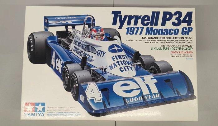 Tamiya 1:20 - Modelauto - Tyrrell P34 1977 Monaco GP, Hobby en Vrije tijd, Modelauto's | 1:5 tot 1:12