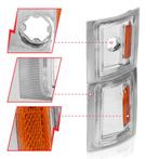 ANZO 1994-1998 Chevrolet Blazer Corner Lights Clear Lens w/, Ophalen of Verzenden, Nieuw