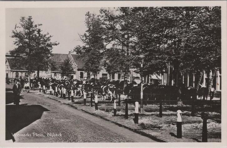 NIJKERK - Veemarkt Plein, Verzamelen, Ansichtkaarten | Nederland