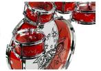Kinderdrumstel – 6-delige drumset voor kinderen – rood, Ophalen of Verzenden, Nieuw