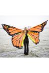 grote kinder vlinder vleugels kostuum oranje vlindervleugels