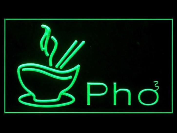 Pho vietnamees neon bord lamp LED verlichting reclame lichtb, Verzamelen, Merken en Reclamevoorwerpen, Nieuw, Verzenden