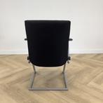 Grammer Office design vergaderstoel,  zwart - grijs, Huis en Inrichting, Stoelen, Gebruikt, Zwart, Ophalen of Verzenden, Eén