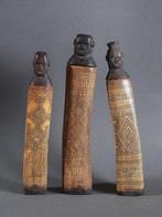 3 containers voor kruidenmiddelen - _TIJD_ - Atoni -, Antiek en Kunst, Kunst | Niet-Westerse kunst