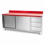 HCB Werkkast - snijtafel - schuifdeuren - lades - 180 cm -, Zakelijke goederen, Horeca | Keukenapparatuur, Verzenden, Nieuw in verpakking