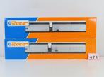 Roco H0 - 44019 - Modeltrein goederenwagonset (2) - 2 Sets, Hobby en Vrije tijd, Modeltreinen | H0, Nieuw