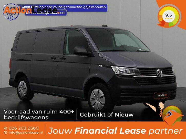Volkswagen Transporter Bestelbus L1 H1 2022 Diesel, Auto's, Volkswagen, Dealer onderhouden, Te koop, Zwart, Handgeschakeld, Financial lease