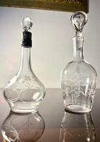 antique crystal production 19eme - Karaf (2) - Kristal, Antiek en Kunst, Antiek | Glas en Kristal