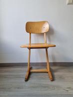 Casala jaren 60 houten stoel ontworpen door Carl Sasse, Huis en Inrichting, Gebruikt, Bauhaus, Overige kleuren, Ophalen of Verzenden